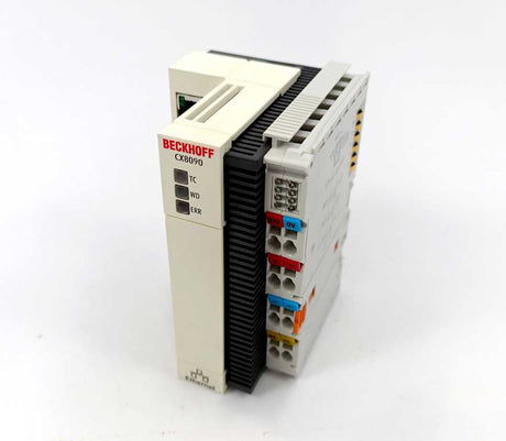 Beckhoff CX8090 DIN rail Industrial PC w/ 256MB SD Card