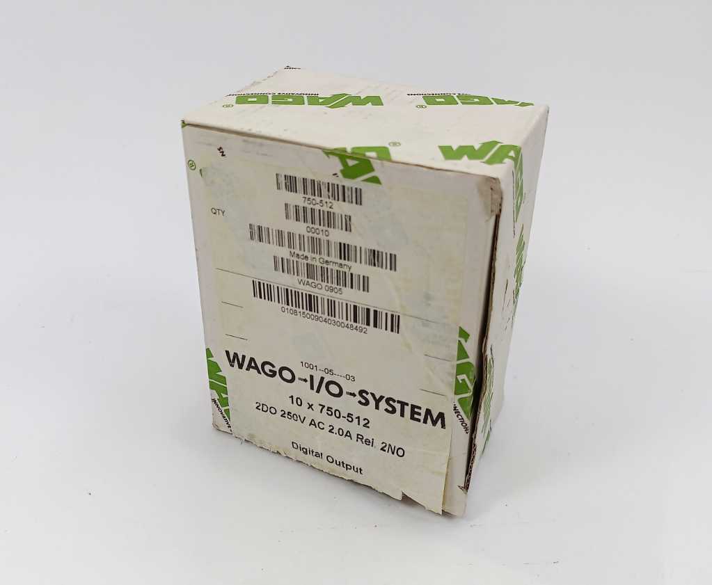 Wago 750-512 2-Channel Digital Output Relay