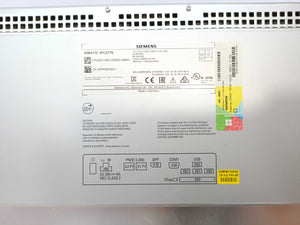 Siemens 6AV7882-0DB30-6BA0 SIMATIC IPC277E 15" Touch TFT