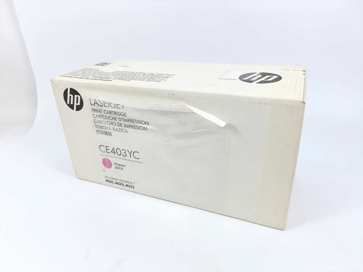 HP CE403YC Magenta Laserjet Print Cartridge