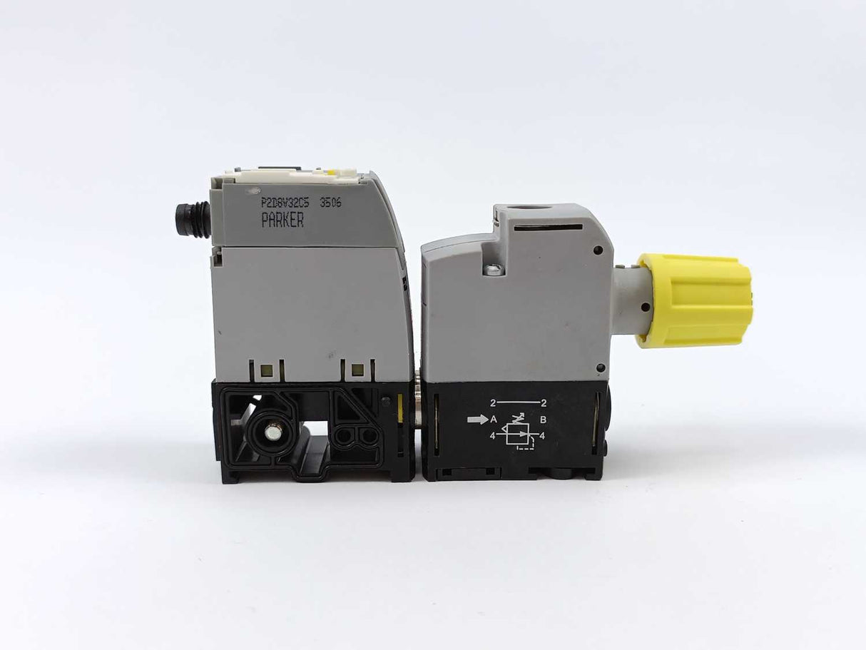 Parker P2M1PXSL Pneumatic Solenoid Valve P2M1T4PS + P2M1PXSL