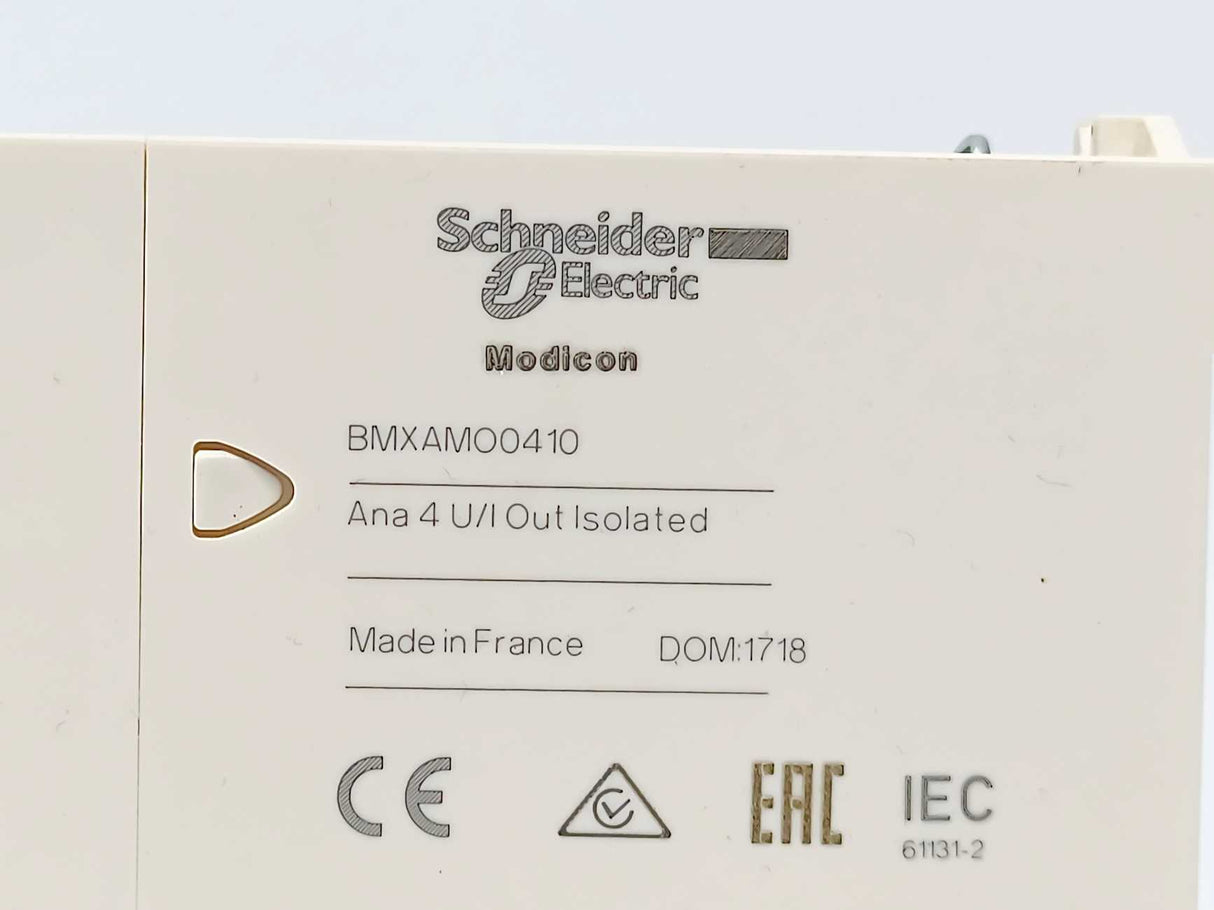 Schneider Electric BMXAMO0410 Ana 4 U/I Out Isolated