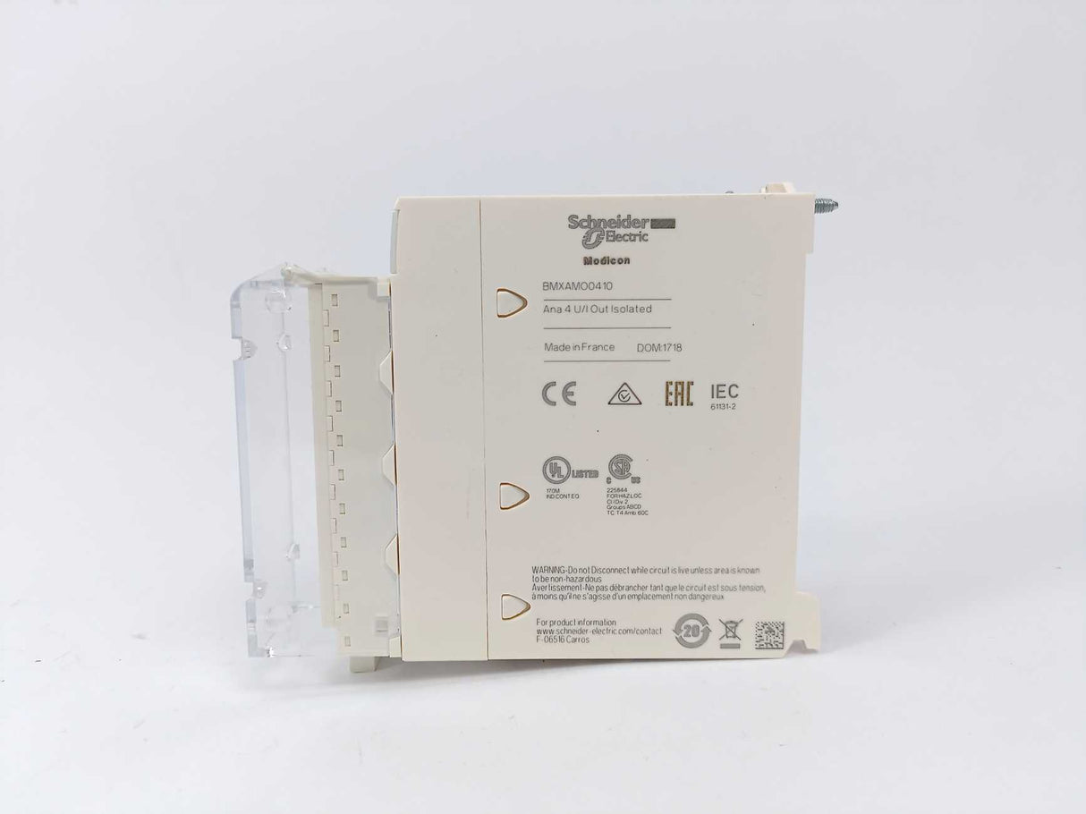 Schneider Electric BMXAMO0410 Ana 4 U/I Out Isolated