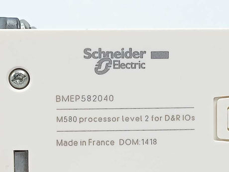 Schneider Electric BMEP582040 M580 Processor Level 2 for D&R IOs