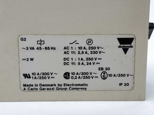 Electromatic SAM 205 724 Delay on Operate Instant Contact 3-60sec
