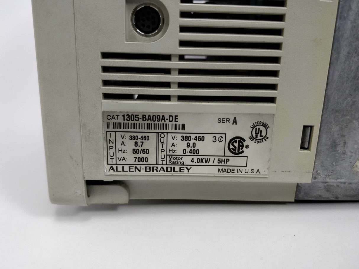 ALLEN-BRADLEY 1305-BA09A-DE frequency converter 0.55KW