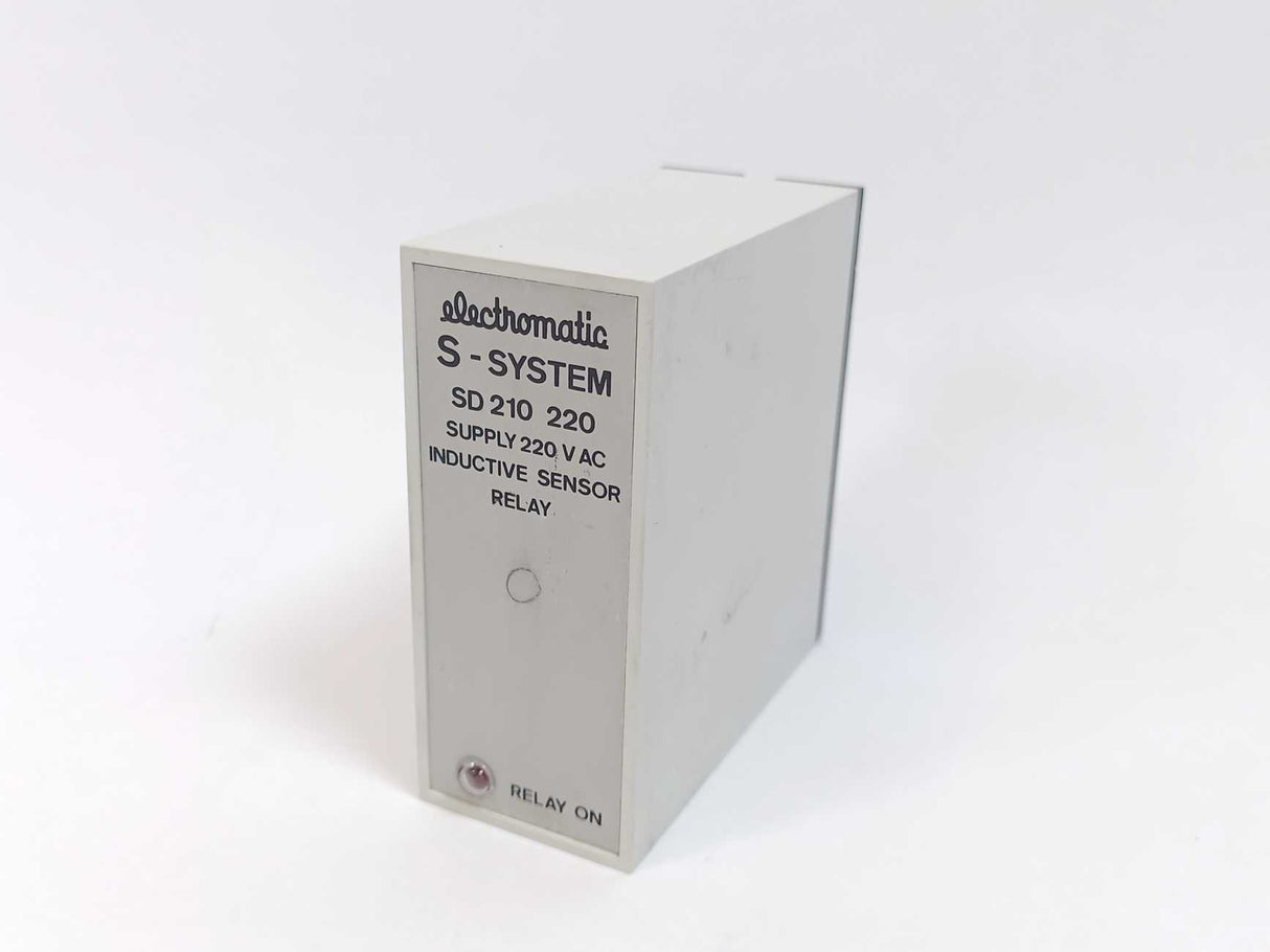 Electromatic SD 210 220 S-System Inductive Sensor Relay