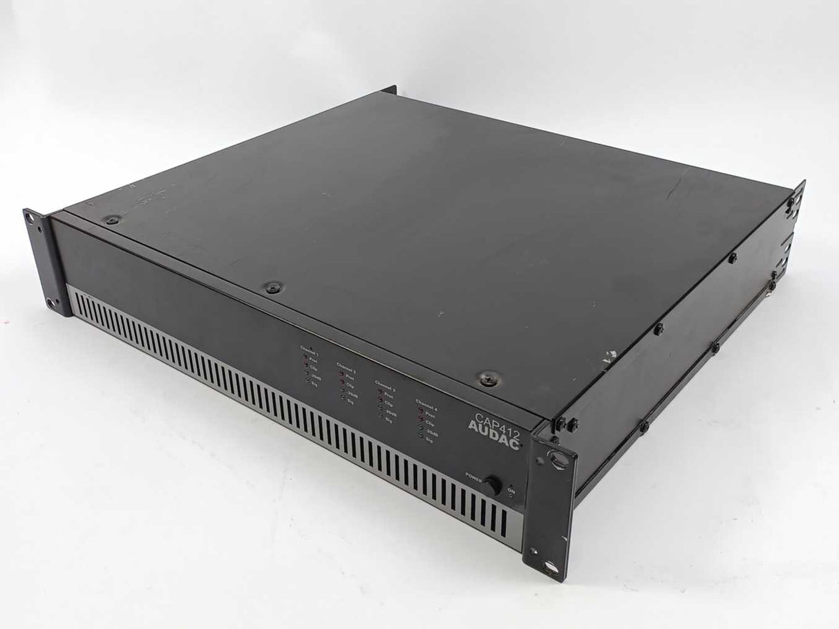 AUDAC CAP412 Quad-Channel Power Amplifier 4 x 120W 100V