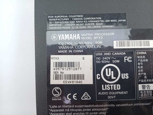 Yamaha MTX3 Matrix Processor