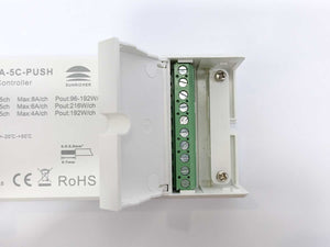 Sunricher SR-SB9101EA-5C-PUSH 2.4G Mesh LED Controller