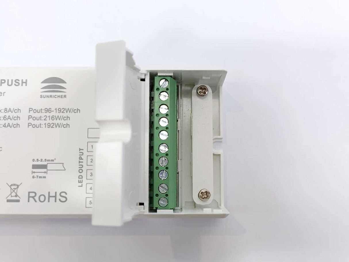 Sunricher SR-SB9101EA-5C-PUSH 2.4G Mesh LED Controller