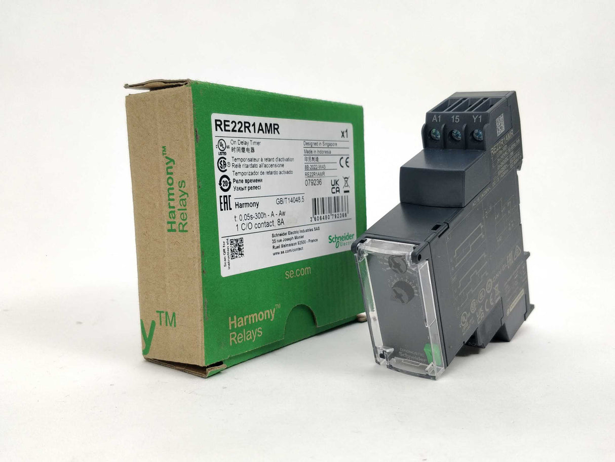 Schneider Electric RE22R1AMR Modular Timing Relay