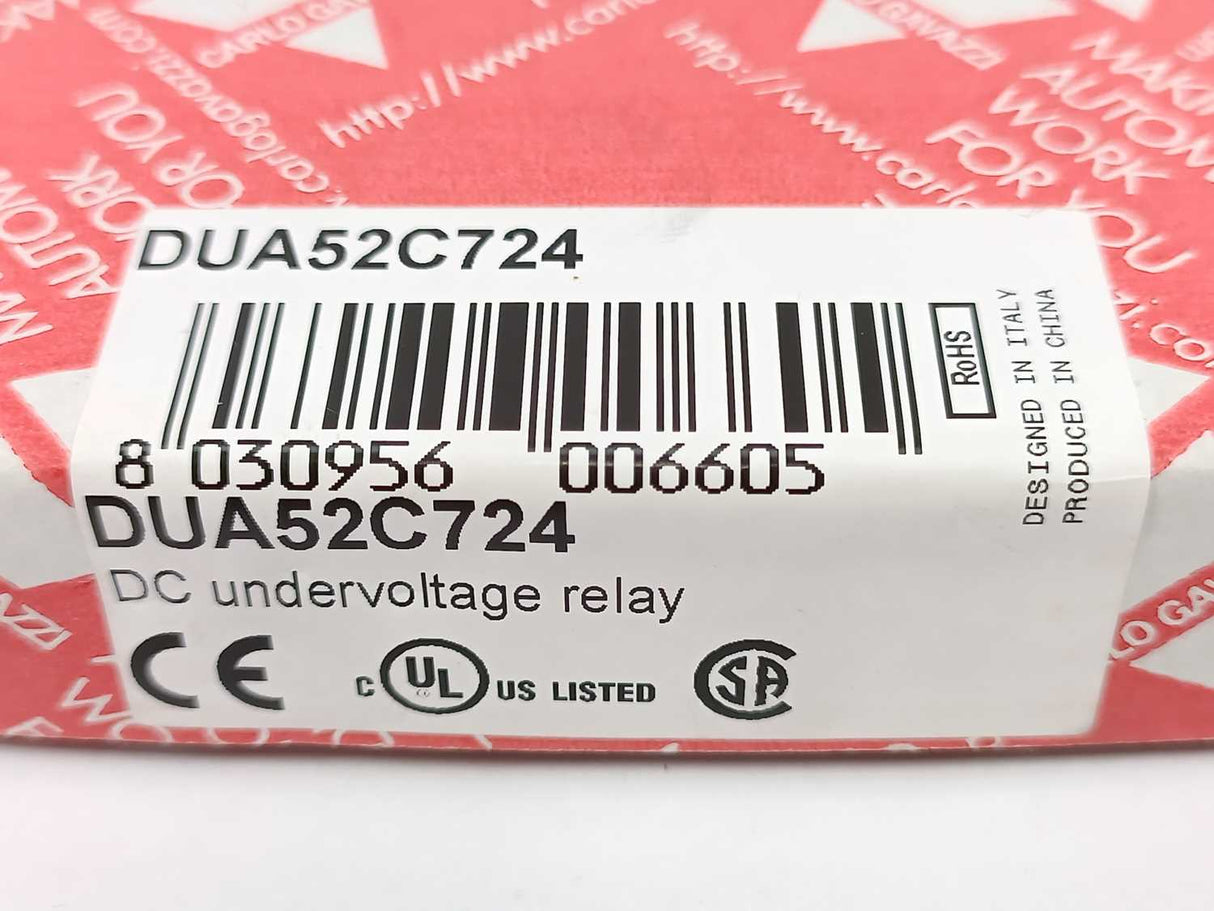 Carlo Gavazzi DUA52C724 1-phase DC undervoltage monitoring relay