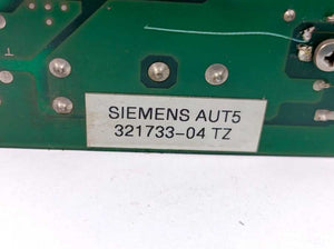 Siemens TDS120/25Y AUT5 321733-04 TZ Servo Amplifier