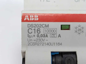 ABB 2CSR272140U1164 DS202C M C16 Circuit Breaker, 230V