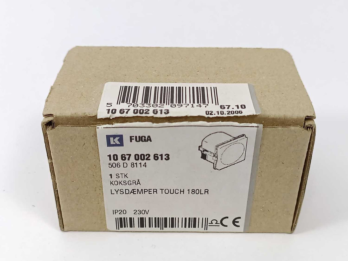 LK Fuga 506D8114 TOUCH Impulse Dimmer 180LR, 230V, 10 67 002 613