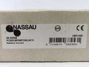 Nassau PC50CNP06POML6676 Retro-reflective Photocell Sensor