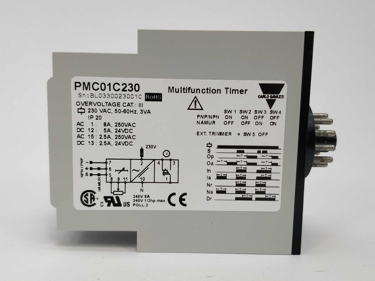 Carlo Gavazzi PMC01C230 Multifunction timer