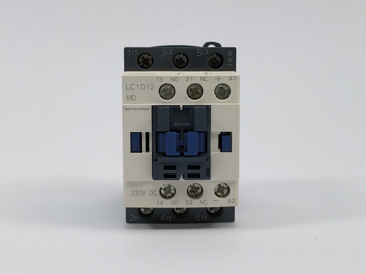 Schneider Electric LC1D12 Coil 120-220 V with LADTUDL 250V