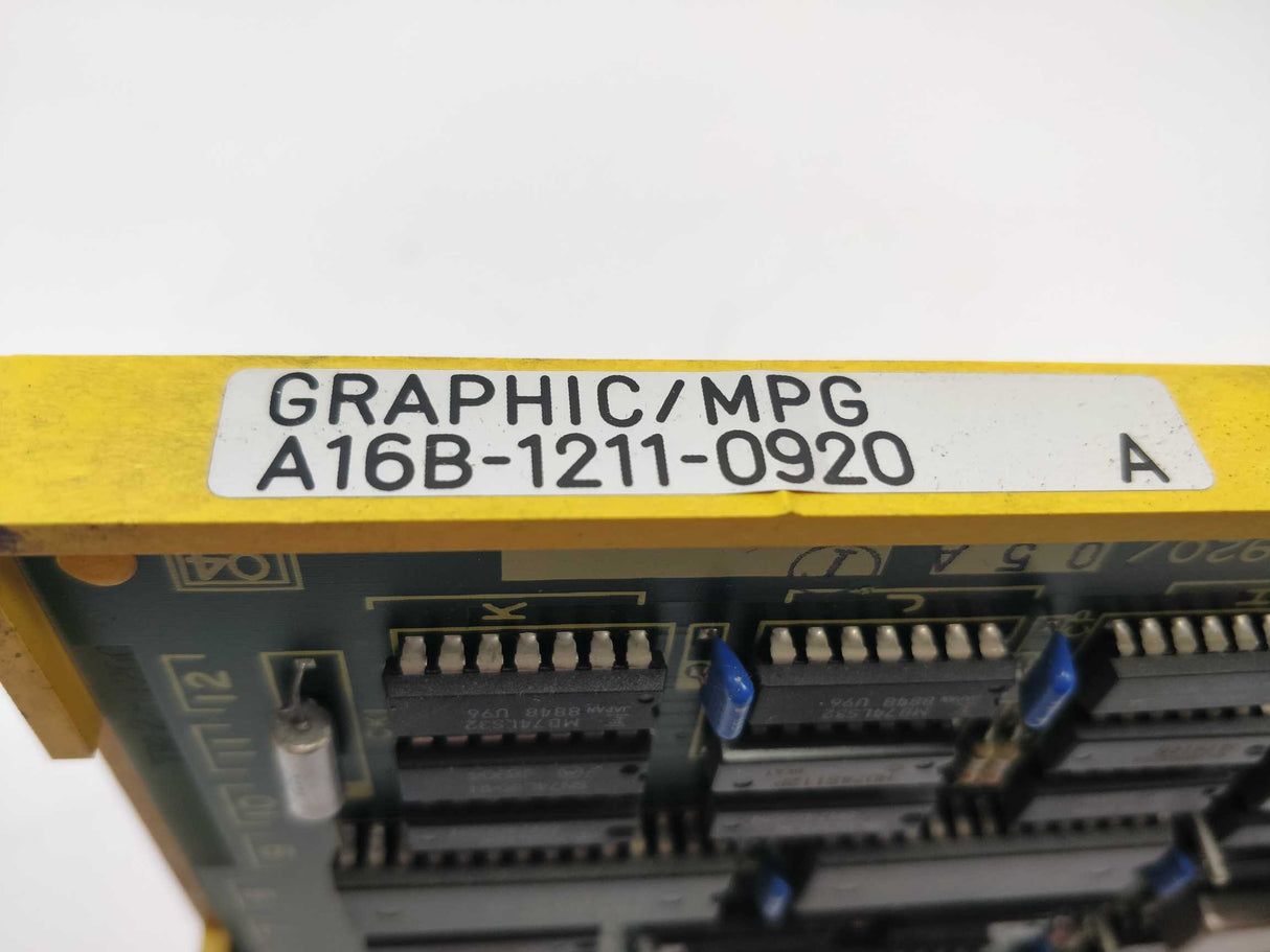 Fanuc A16B-1211-0920/05A Graphic/ MPG,  Circuit Board