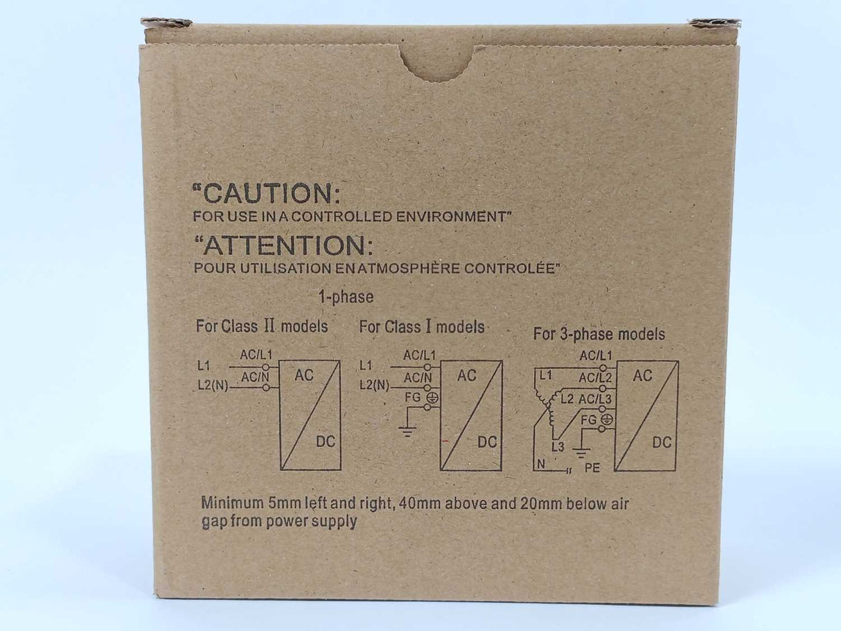Mean Well WDR-120-24 24V 5A AC-DC Industrial DIN rail power supply