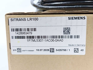 Siemens 7ML5307-1AC06-0AA0 SITRANS LR100 Radar Level Transmitter