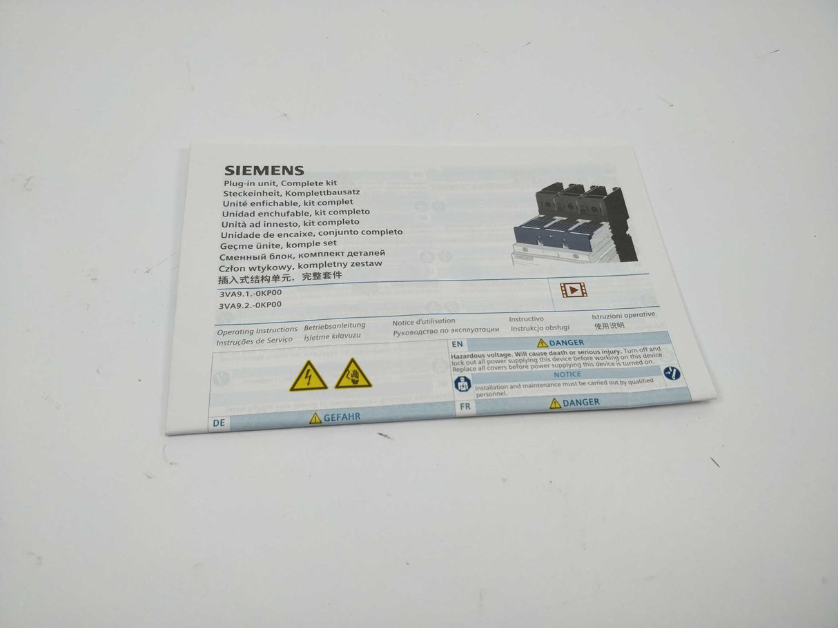 Siemens 3VA9323-0KP00 Plug-in unit complete kit