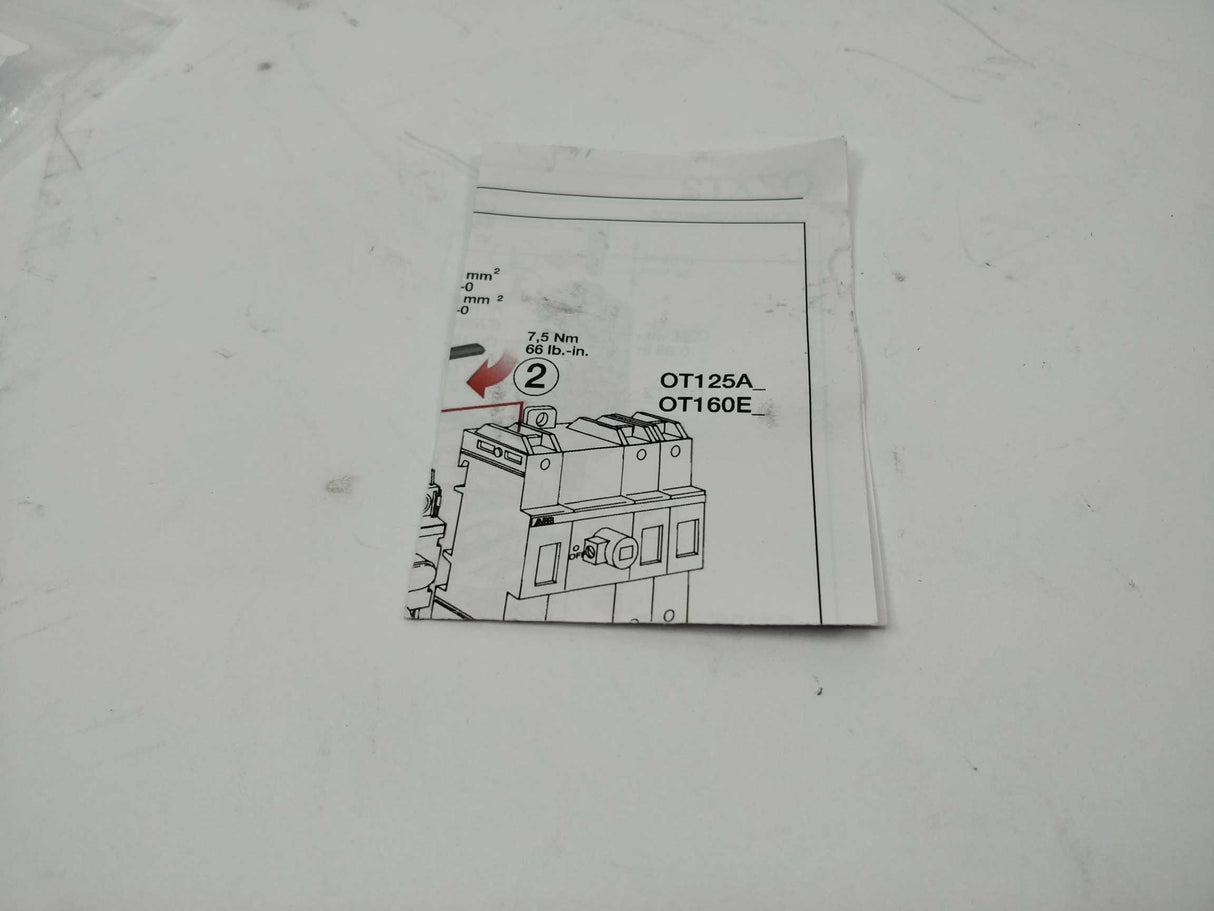 ABB 1SCA022639R0720 OZXT3 Terminal clamp 3 Pcs.