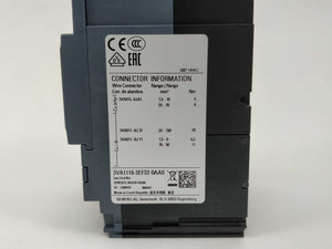 Siemens 3VA1116-3EF32-0AA0 Circuit breaker 3VA1 160A