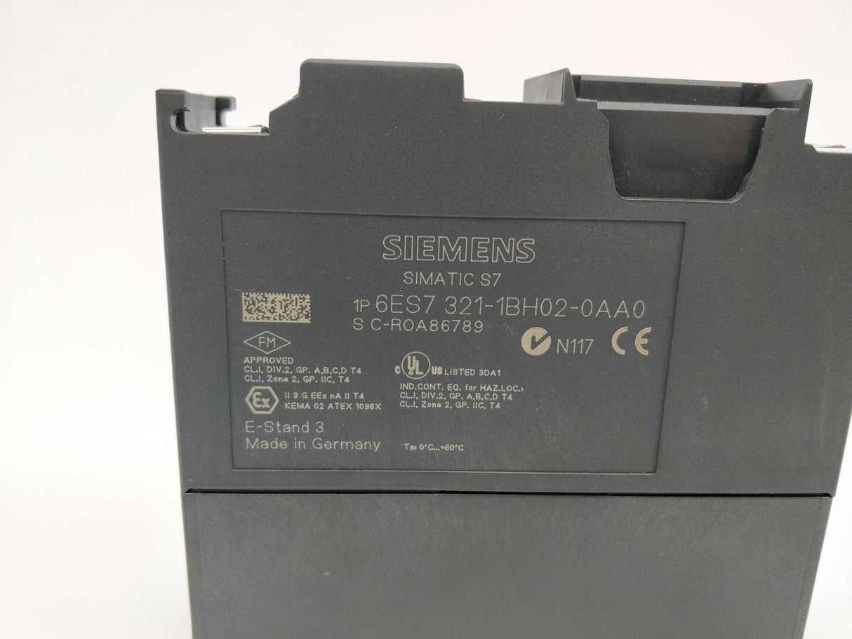 Siemens 6ES7321-1BH02-0AA0 SIMATIC S7-300 Digital Input