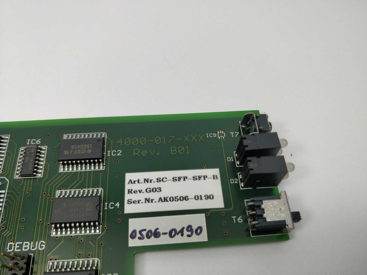Pan Dacom Speed Converter SFP 4000-017-XXX, SC-SFP-SFP-B
