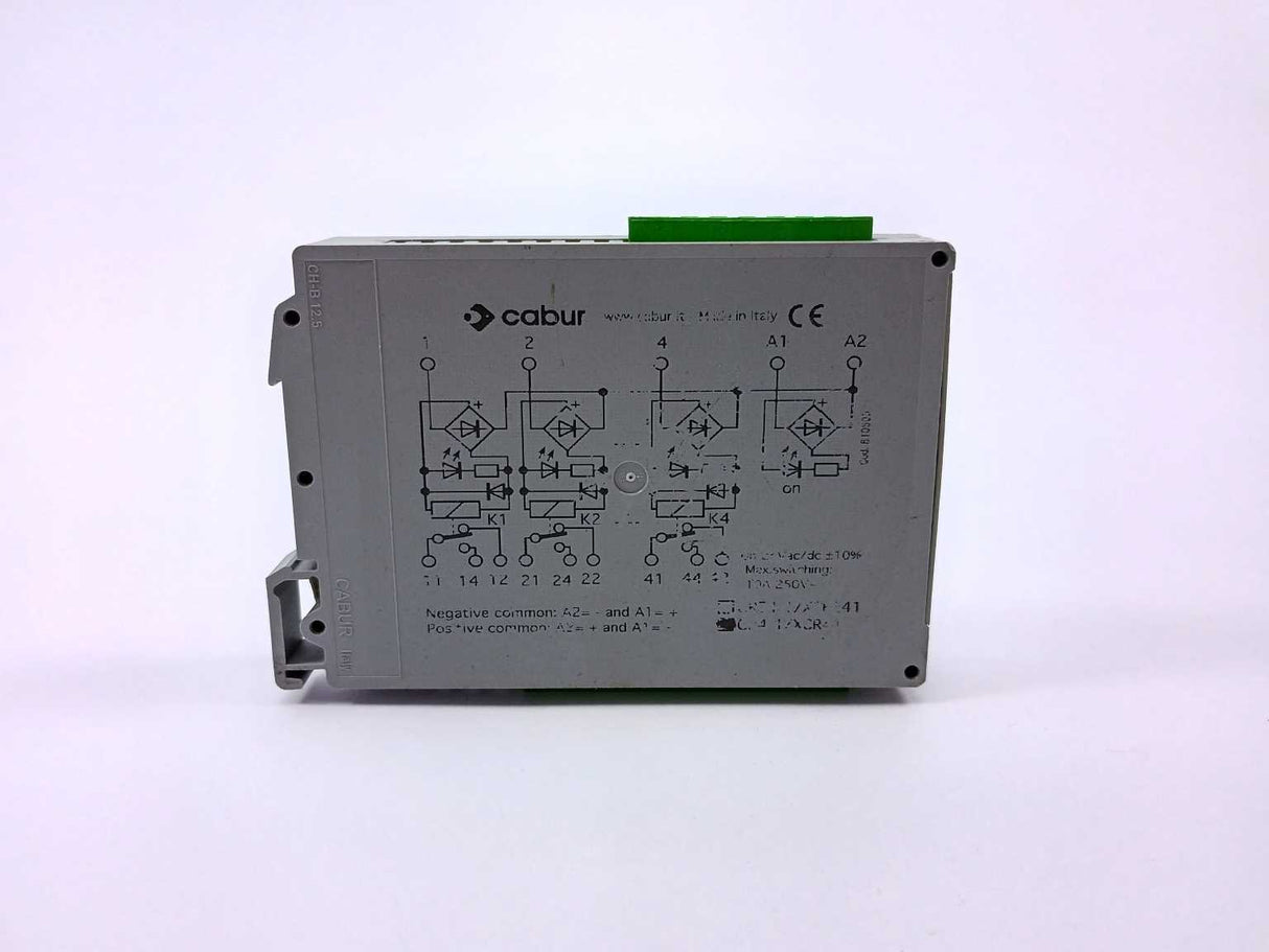 Cabur CR4-1/XCR41 Electromechanical relay module 10A 250V~