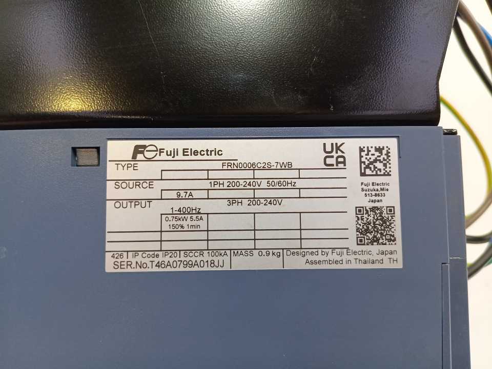 Fuji Electric FRN0006C2S-7WB FRN0006C2S-7WB Inverter Drive