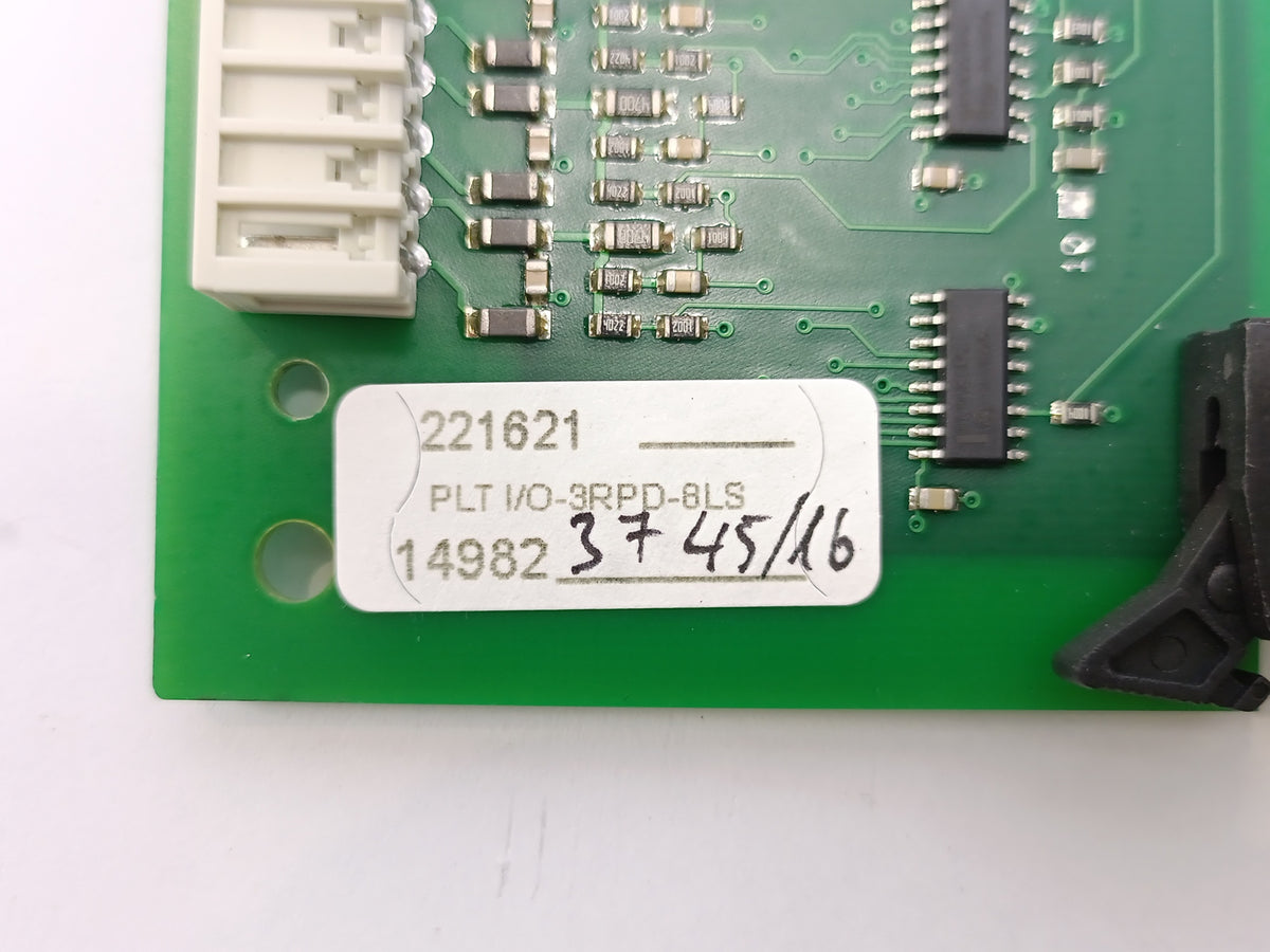 WashTec AG 221621 PLT I/O-3RPD-BLS BS 8574-REV.2 Circuit Board