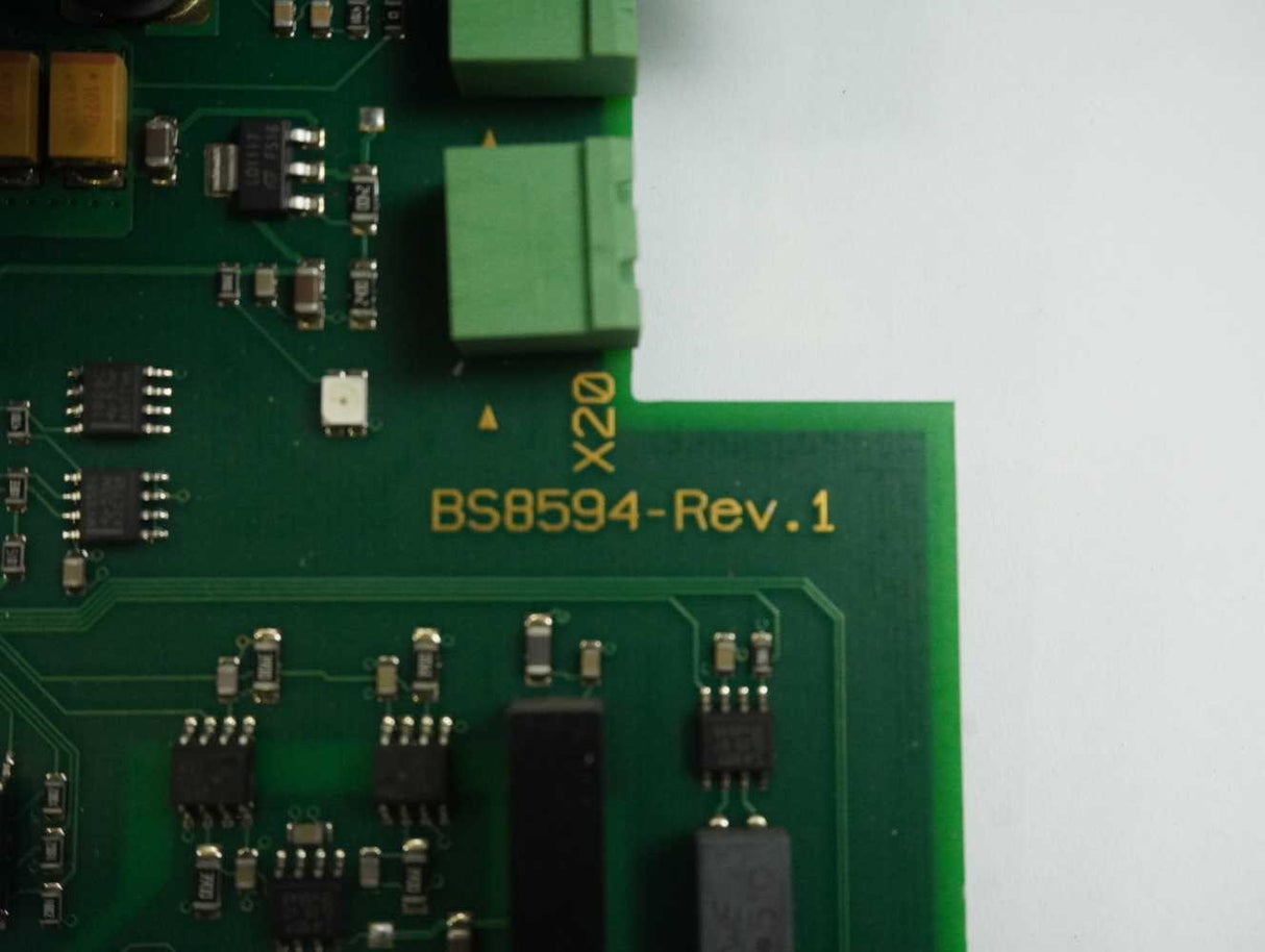 WashTec AG 223531 BS8594-Rev.1 PLT CPU K102 Circuit Board