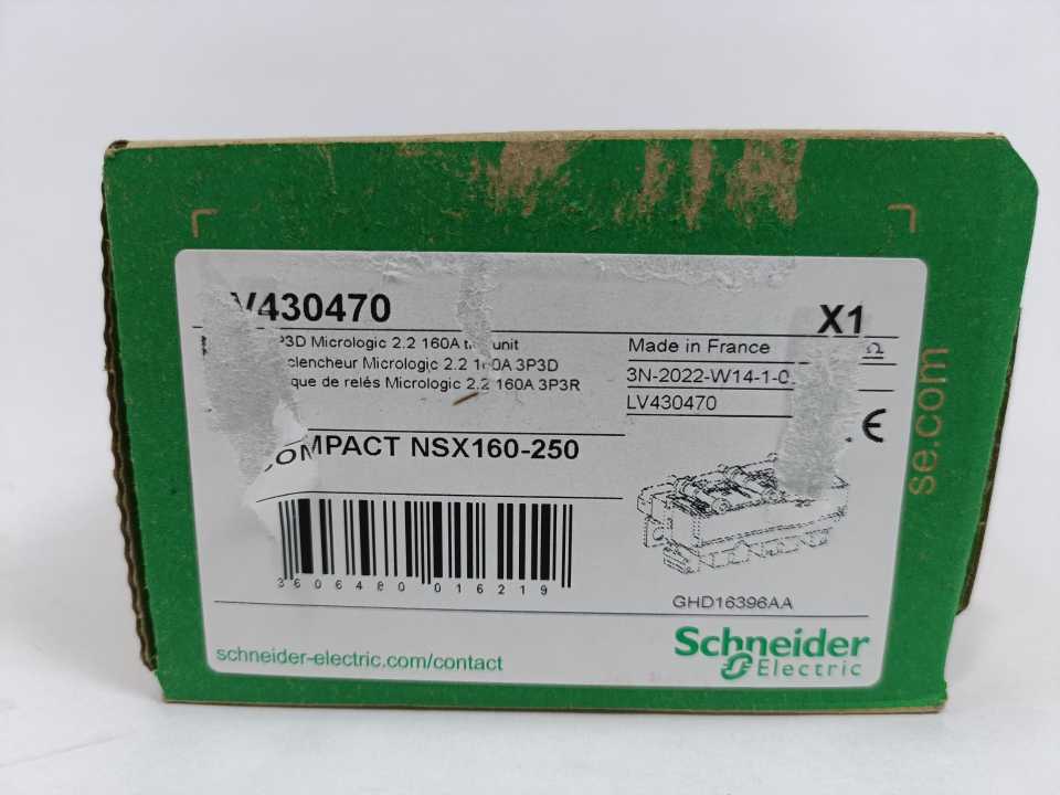 Schneider Electric LV430470 ComPacT NSX Micrologic Trip Unit