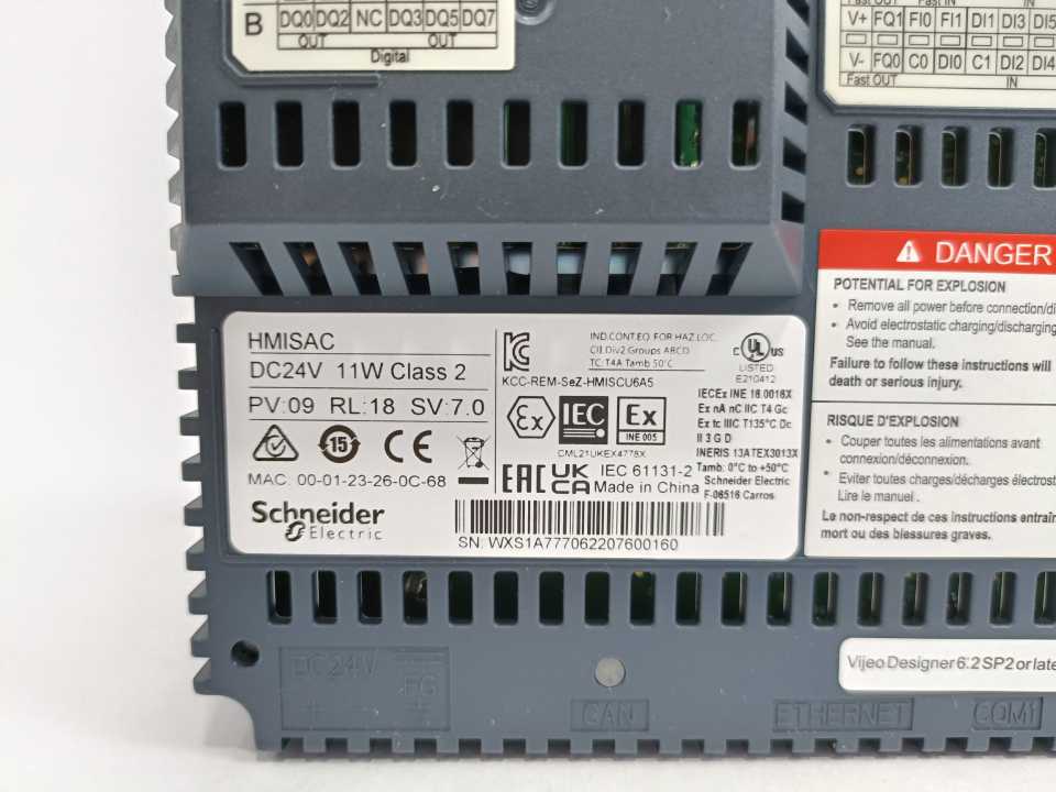 Schneider Electric HMISCU6A5 Magelis SCU HMI Controller
