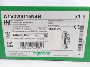 Schneider Electric ATV320U15N4B Variable Speed Drive