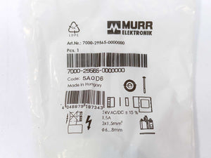 MURR Elektronik 7000-29565-0000000 SVS Eco Valve Plug Batch 8 Pcs.