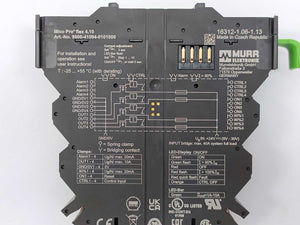 MURR Elektronik 9000-41094-0101000 Mico Pro Electronic Circuit Protection