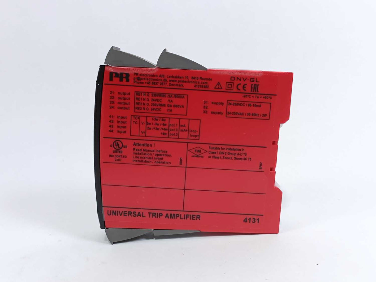 PR Electronics 4131 Universal Trip Amplifier