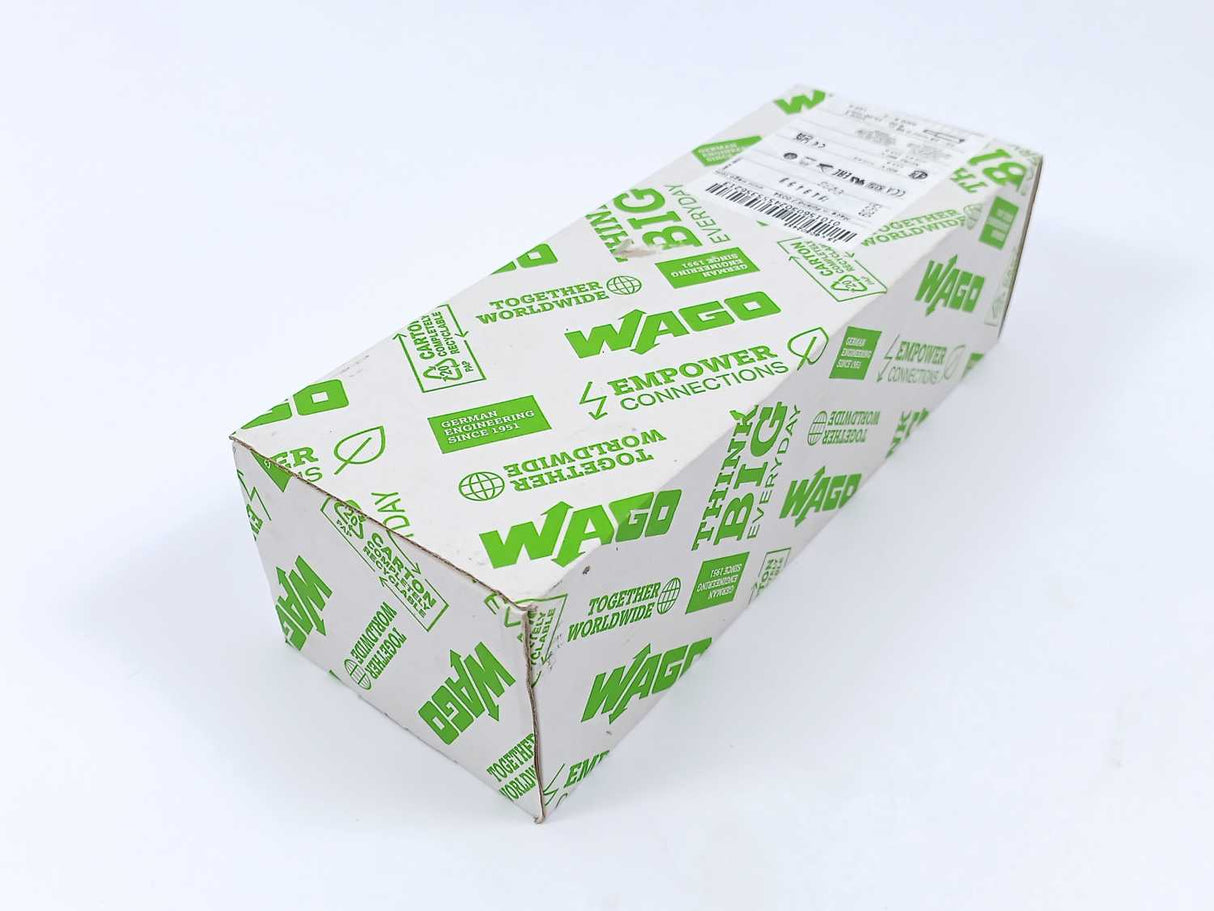 Wago 285-134 2-Conductor Terminal Block Blue Batch 15 Pcs.