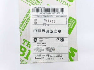 Wago 285-134 2-Conductor Terminal Block Blue Batch 15 Pcs.