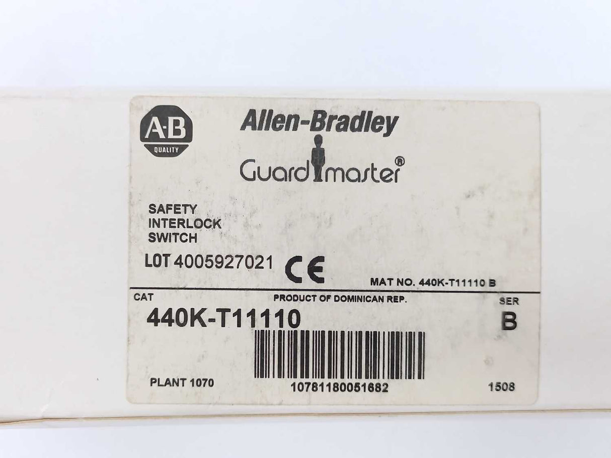 AB 440K-T11110 Ser. B Safety Interlock Switch