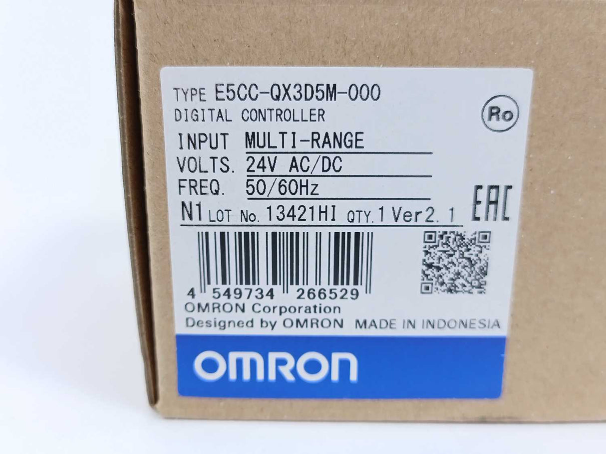 OMRON E5CC-QX3D5M-000 Temperature Controller