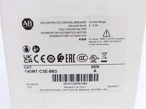 AB 140MT-C3E-B63 Ser. A Standard Magnetic Trip