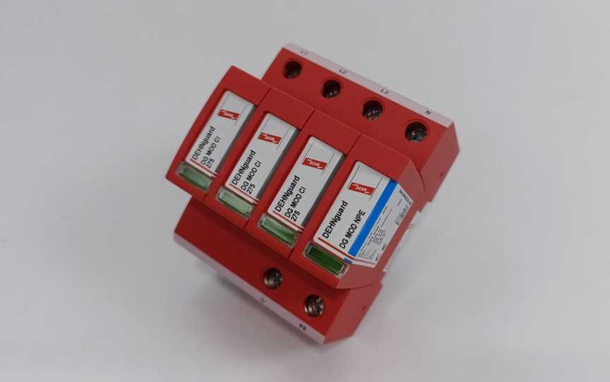 DEHN 952327 Modular 4-pole Surge Protection Set DG M TT CI 275 FM