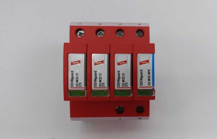 DEHN 952327 Modular 4-pole Surge Protection Set DG M TT CI 275 FM