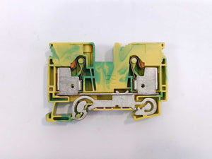 Weidmüller 2494010000 A2C 16 PE Ground/PE DIN Rail Terminal Block Batch 20 Pcs.