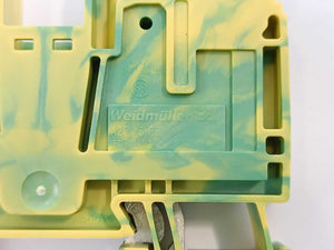Weidmüller 2494010000 A2C 16 PE Ground/PE DIN Rail Terminal Block Batch 20 Pcs.